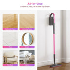 18‑in‑1 Detachable Handheld Steam Mop | Eliminate Grease & Sticky Messes on Floors, Tiles & Walls