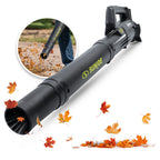 Sun Joe 24-Volt* IONMAX Cordless Compact Turbine Jet Blower | 100-MPH | 280-CFM | W/ 2 x 2.0-Ah Batteries + Dual-Port Charger