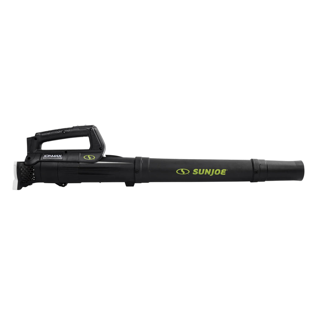 Sun Joe 24-Volt* IONMAX Cordless Compact Turbine Jet Blower | 100-MPH | 280-CFM | W/ 2 x 2.0-Ah Batteries + Dual-Port Charger