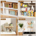 High-Quality Plastic Food Storage Box with Wooden Lid - Transparent Cube Containers with Lids, Kitchen Accessories for Fruits, Vegetables & Spices, Home Storage Organization House Organizers