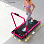 Foldable Adjustable Incline Treadmill | Silent Walking Pad for Home Workouts