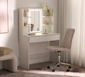 Glow Up White Makeup Table